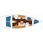 Book yachts online - sailboat - Cyclades 43.4 - Orion II - rent