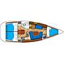 Book yachts online - sailboat - Sun Odyssey 35 - Natassa - rent