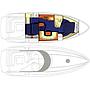 Book yachts online - motorboat - Sunseeker Portofino 40 - Maxim - rent