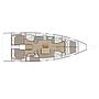 Book yachts online - sailboat - Oceanis 46.1 - KOS 46.1 - rent