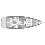 Book yachts online - sailboat - Oceanis 54 - ANGELINA - rent